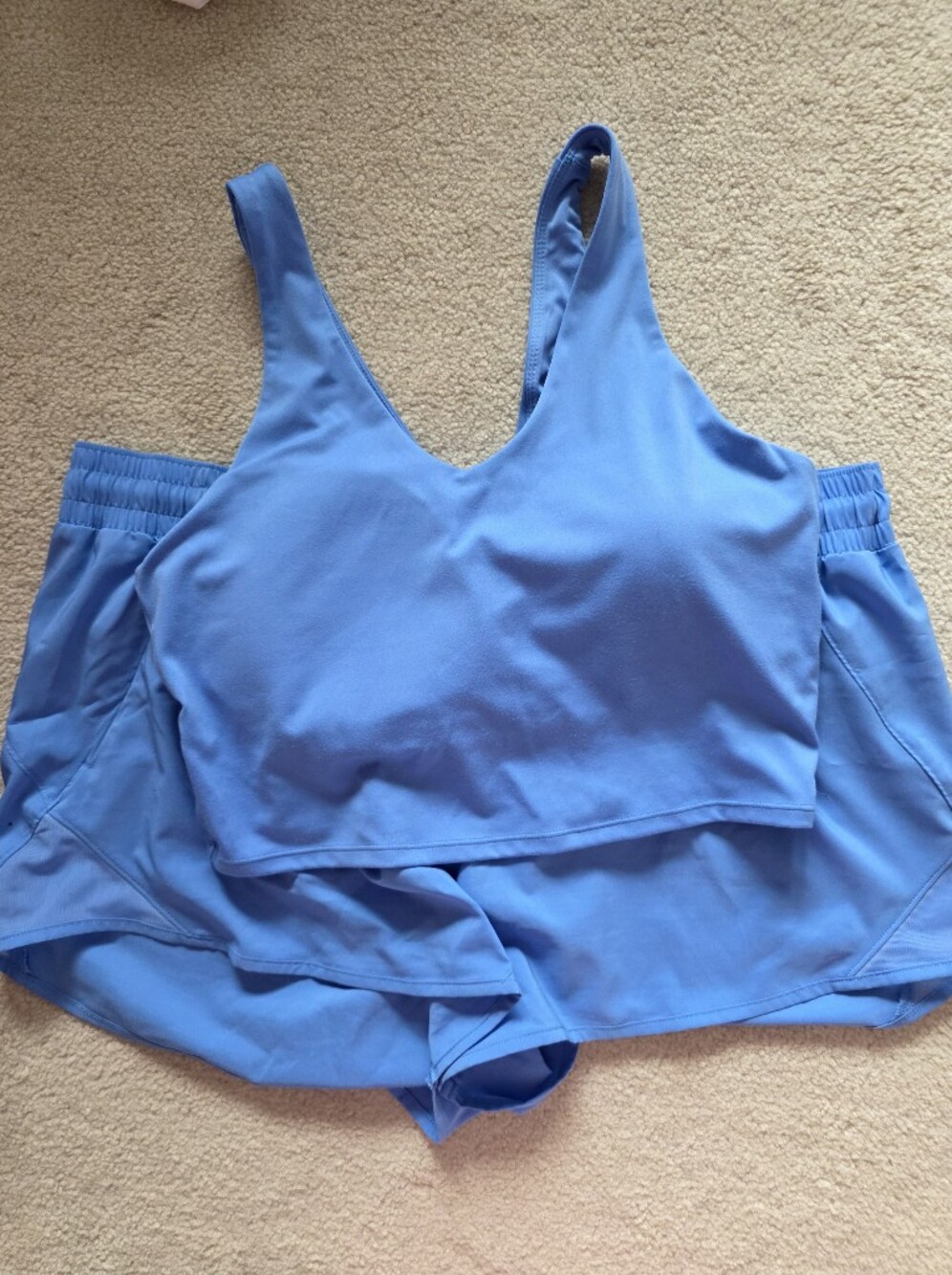 Blue Short Set